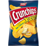 Chipsy Crunchips X-CUT Ser i Cebula 140g Lorenz