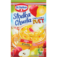 Dr Oetker Słodka Chwila Fruit Duet Apple&pear Jelly with Pieces of Fruits 31,5g