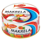 Makrela w Sosie Pomidorowym 300g Graal