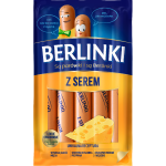 Parówki Berlinki z Serem Morliny 250g Animex