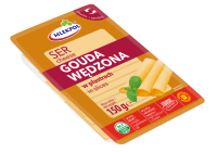 Ser Żółty Gouda Wędzony Plastry 150g Mlekpol