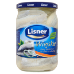 Filety Śledziowe w Oleju po Wiejsku 600g Lisner
