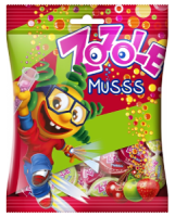 Cukierki Karmelki Zozole Jabłko-Wiśnia-Truskawka 75g Mieszko