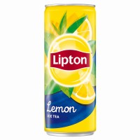 Pepsi Lipton Ice Tea Lemon Drink 330ml Can Sleek