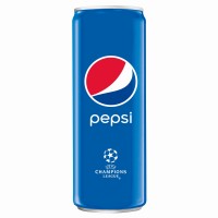 Pepsi cola Carbonated Drink 330ml sleek can