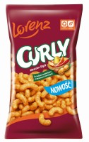 Lorenz Curly Crunchy Corn Snack With Freshly Ground Peanuts Mexican Style 120G