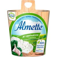 Hochland Almette with Spinach and Garlic Fluffy Cottage Cheese 150G
