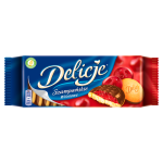 Ciastka Delicje z Galaretką Wiśniową 147g