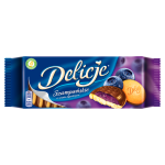 Ciastka Delicje z Galaretką Jagodową 147g
