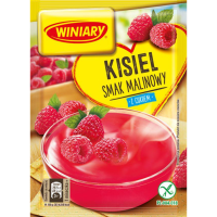 Winiary Raspberry Flavoured Soft Jelly with Sugar 77g