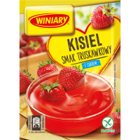 Winiary Strawberry Flavoured Soft Jelly with Sugar 77g