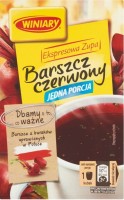 Winiary Red Borscht with Croutons Instant Soup 16g