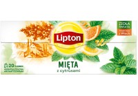 Herbata Ziołowa Lipton Mięta z Cytrusami 20*1,3g