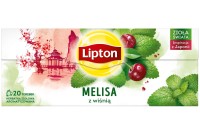 Herbata Ziołowa Lipton Melisa z Wiśnia 20*1,2g