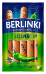 Parówki Berlinki Jalapeno Morliny 250g Animex