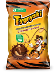 Chrupki Tygryski Kukurydziane Czekoladowe 70g Tbm