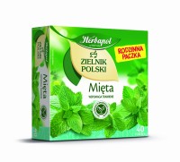 Herbata Zielnik MIęta Rodzinna Paczka 40*2g Herbapol