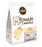 Chocolate Candy Michałki Białe 245g Wawel FREE DELIVERY