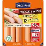 Parówki z Szynki Rodzinne Opakowanie 440g Tarczyński
