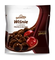 Candy Cherries in Chocolate 80g Jutrzenka