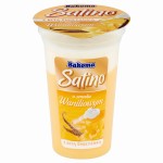 Dessert Satino Vanilla Flavoured with Whipped Cream 165g Bakoma