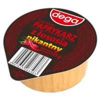 Spicy Salmon Paste with Rice Paprykarz 130g Dega