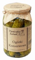 Sweet Gherkins 900g Piwniczka Babuni