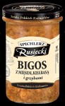 Bigos z Mięsem, Kiełbasą i Grzybami Rusiecki 470g Pamapol