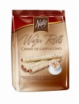 Rurki z Kremem Cappuccino - Wafer Rolls Crema de Cappuccino 200g Naty