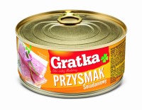 Tinned Meat Przysmak Śniadaniowy Gratka 300g Sokołów