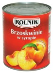 Peach in Syrup 850ml Rolnik