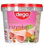 Sałatka Warzywna z Szynką 500g Dega