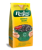 Sunflower Black Seeds without Salt - Seminte Negre Fara Sare 200g Nutline