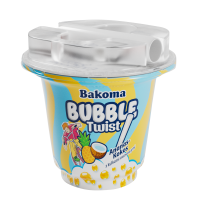 Yoghurt Twist Bubble Pineapple Coconut 210g Bakoma