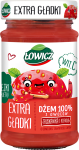 Dżem Extra Gładki Truskawkowy Wit. C 225g Łowicz
