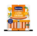 Parówki z Szynki z Serem Cheddar 180g Tarczyński