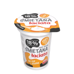 Śmietana Łaciata 330ml 18% Mlekpol