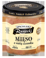 Spichlerz Rusiecki Meat with Garlic 280g Pamapol