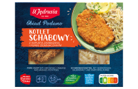 Kotlet Schabowy z Puree i Kapustą 400g u Jędrusia
