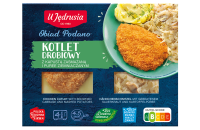 Kotlet Drobiowy z Puree i Kapustą Zasmażaną 400g u Jędrusia