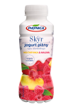Skyr Drinking Yogurt Nectarine & Rapsberry 330g Piątnica