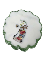 Serwetka Haftowana Wzór Kolor 30cm