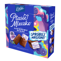 Ptasie Mleczko Jagodowy Shake 340g Wedel