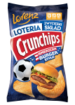 Chipsy Crunchips Amerykański Burger 130g Lorenz