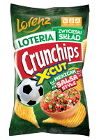 Chipsy Crunchips Meksykańska Salsa 130g Lorenz