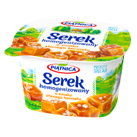 Serek Homogenizowany Słony Karmel 150g Piątnica