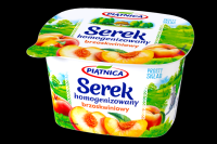 Serek Homogenizowany Brzoskwiniowy 150g Piątnica