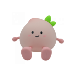 Peach LED Night Light Mary's