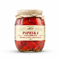 Peppers in Apple Cider Vinegar 900g Polska Wieś