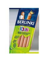 Parówki Berlinki Kids 90% Mięsa 125g Morliny